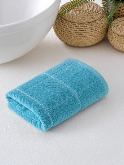 Турецкое махровое полотенце METEOR PANDORA Бирюзовый